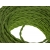 Kolorowy kabel w oplocie skręcany 2x0,75 zielony