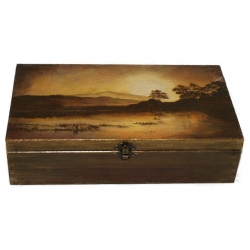 Pudełko ozdobne drewniane 1