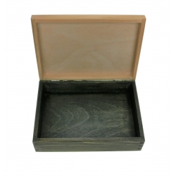 Pudełko ozdobne drewniane ręcznie zdobione SOWA