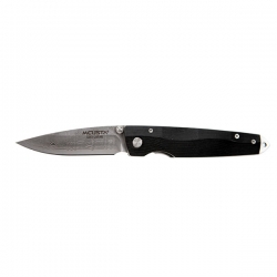 Mcusta nóż składany 170mm damast / micarta MC0052D