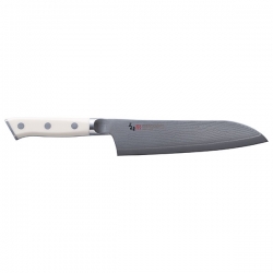 Mcusta Zanmai Santoku 180mm Damast VG10 Corian