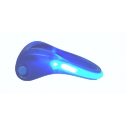 Shoe Clip Light blue świecąca opaska sportowa