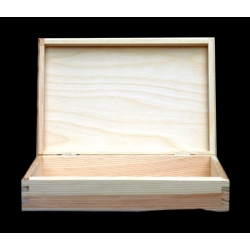 Pudełko drewniane z wieczkiem P4